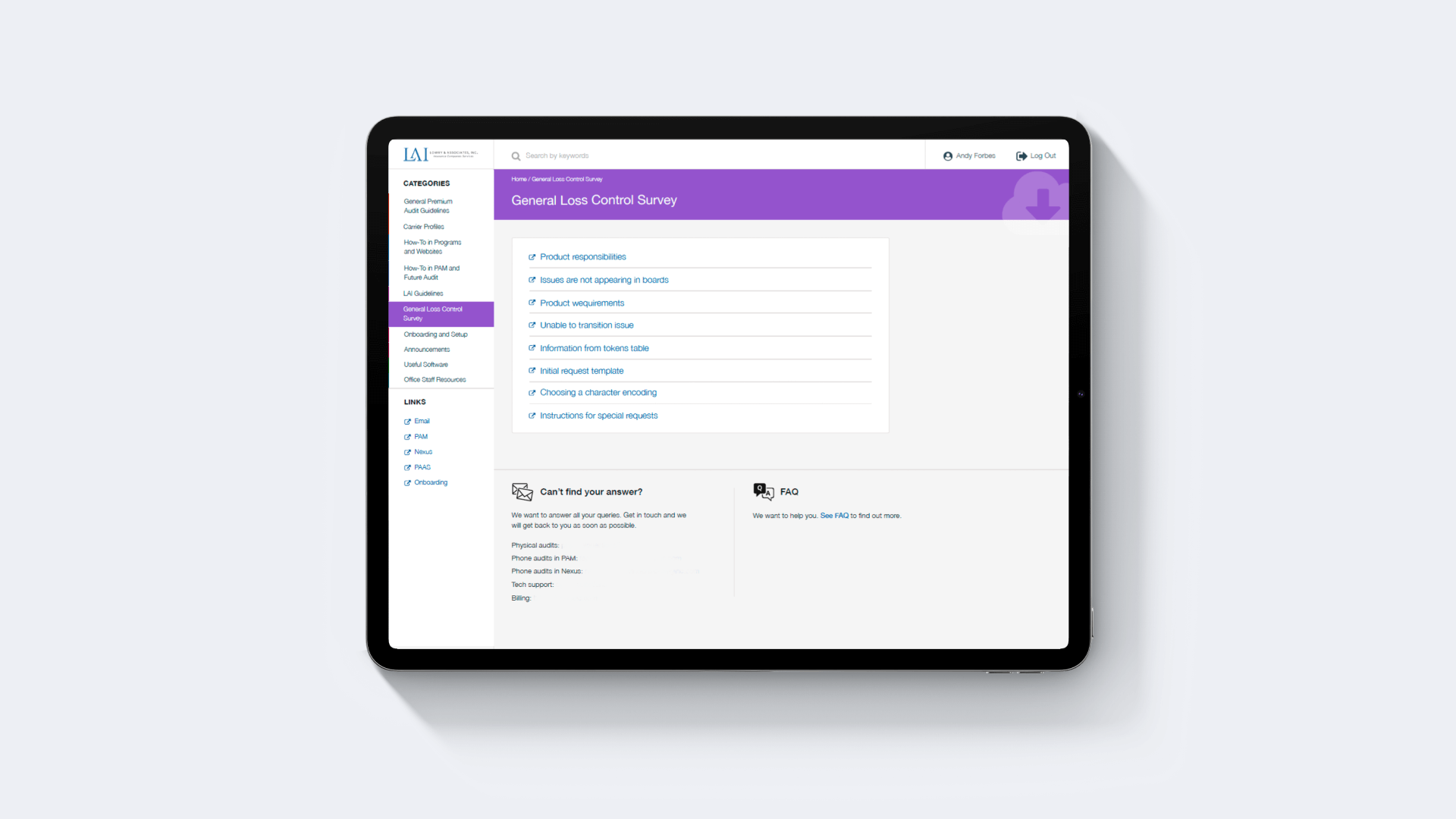 web portal integrated with G-Suites