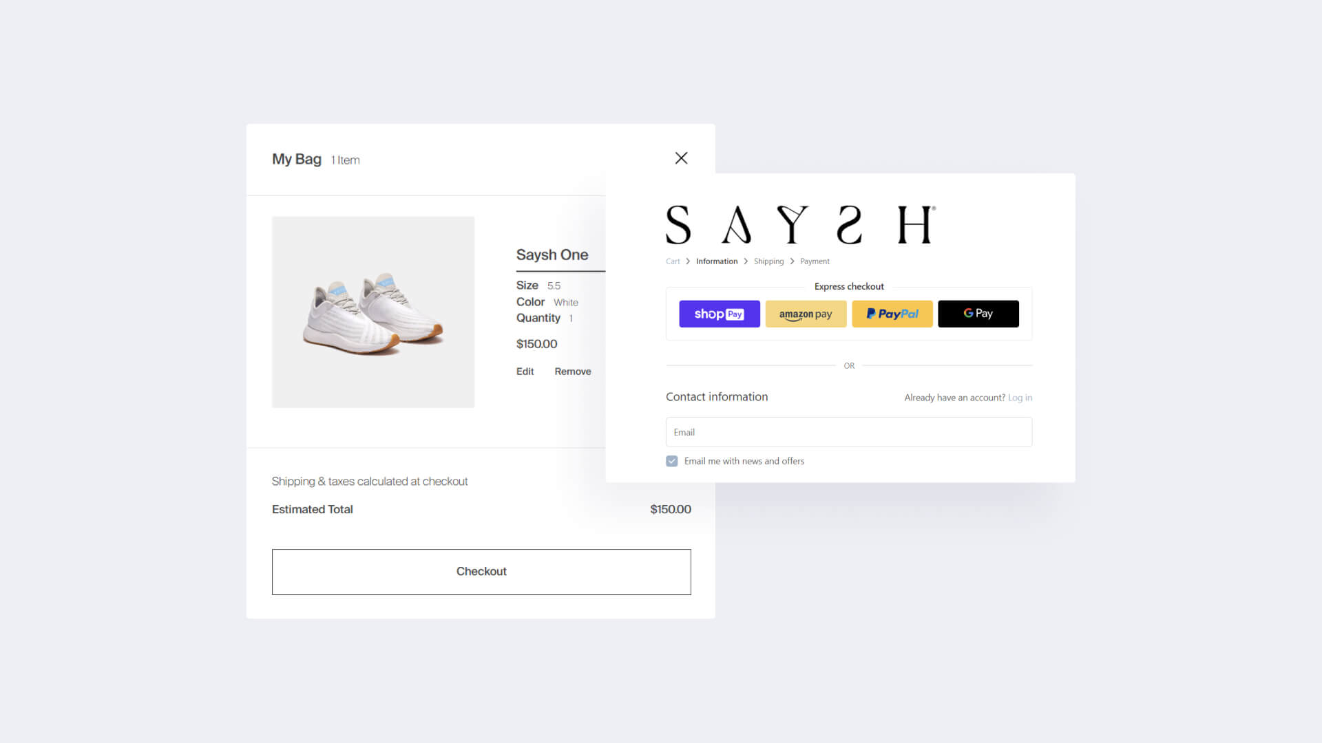 Shopify development for ecommerce website